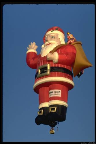 Воздушный шар Санта Клаус