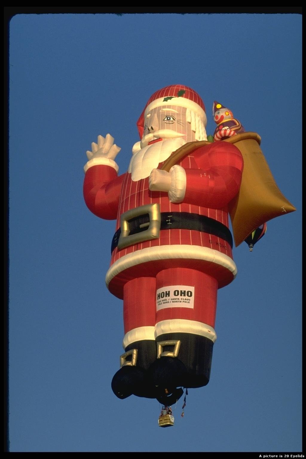 Воздушный шар Санта Клаус